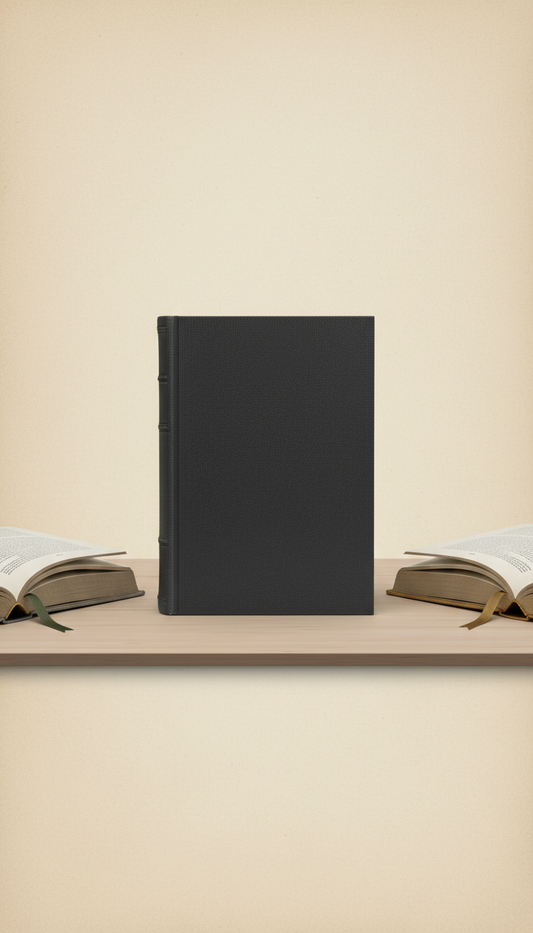 First Edition Charcoal-Bound Hardcover